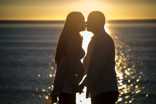 Fiore&Adelfo / Sunset cliffs Maternity session / San Diego Maternity photography