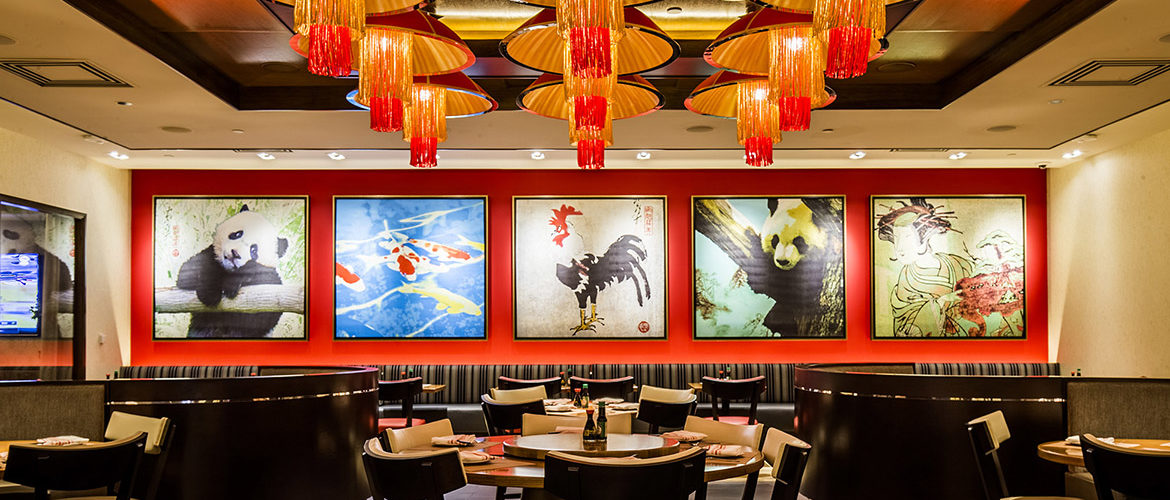  The debut of Ondori Asian Kitchen followed the closure of Koji sushi bar. Its interior showcases panda and rooster art by Graphic Encounter Fine Art : This is the Year of the Rooster, after all.