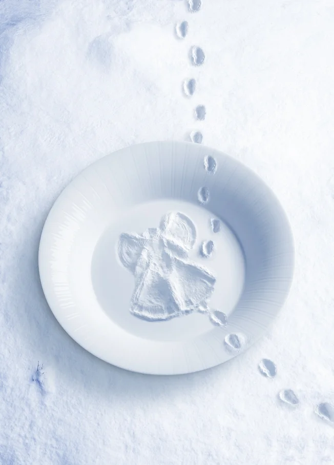 Polymer snow