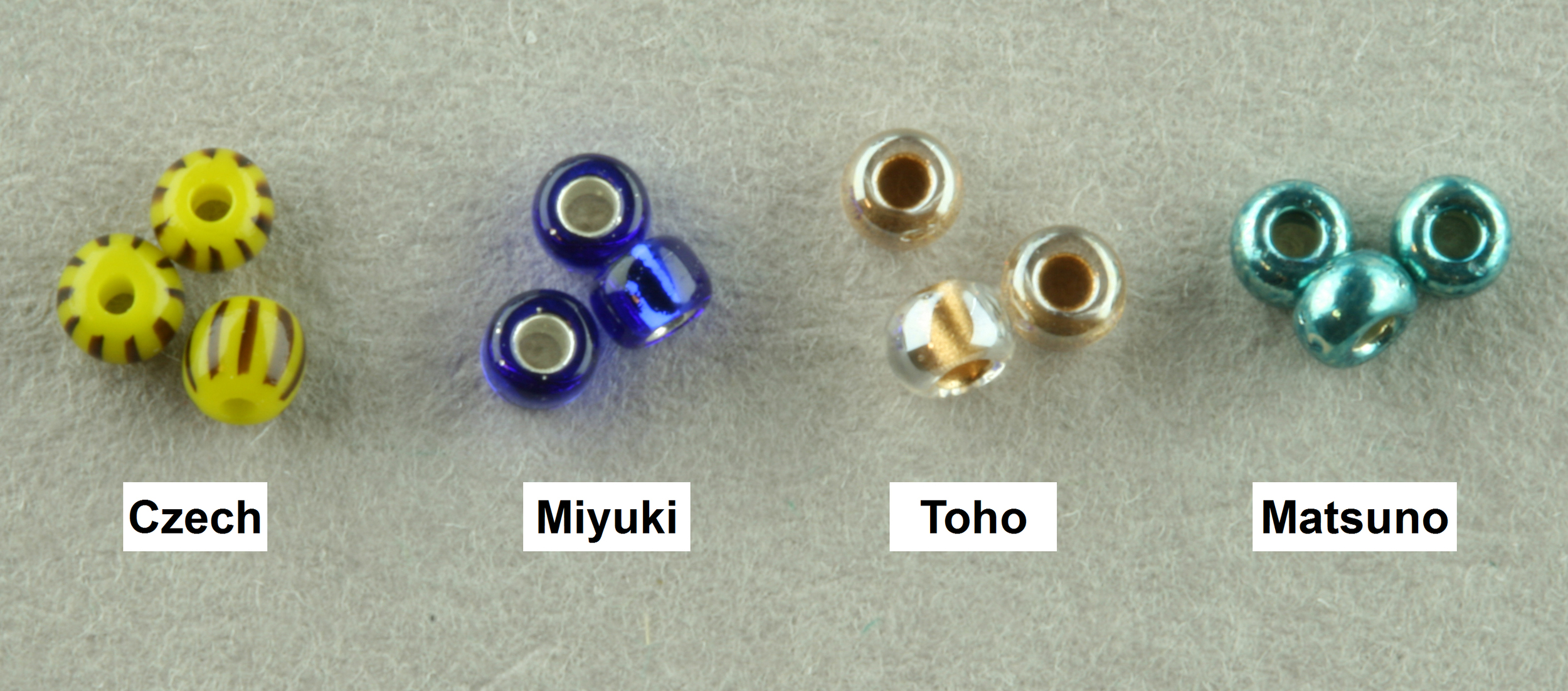 Toho Beads Color Chart