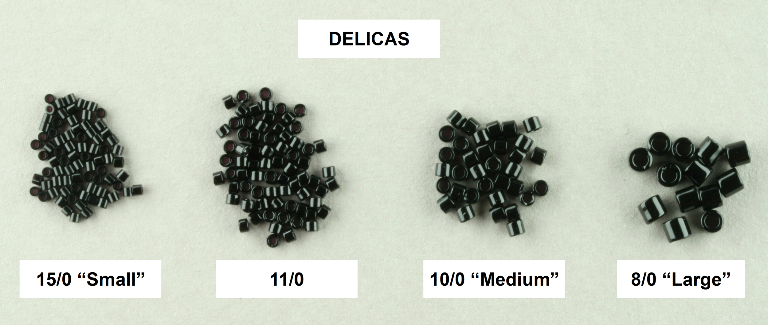 Bead Size Chart 11 0