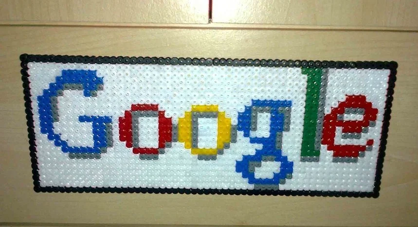 google hama beads by  bursty1972