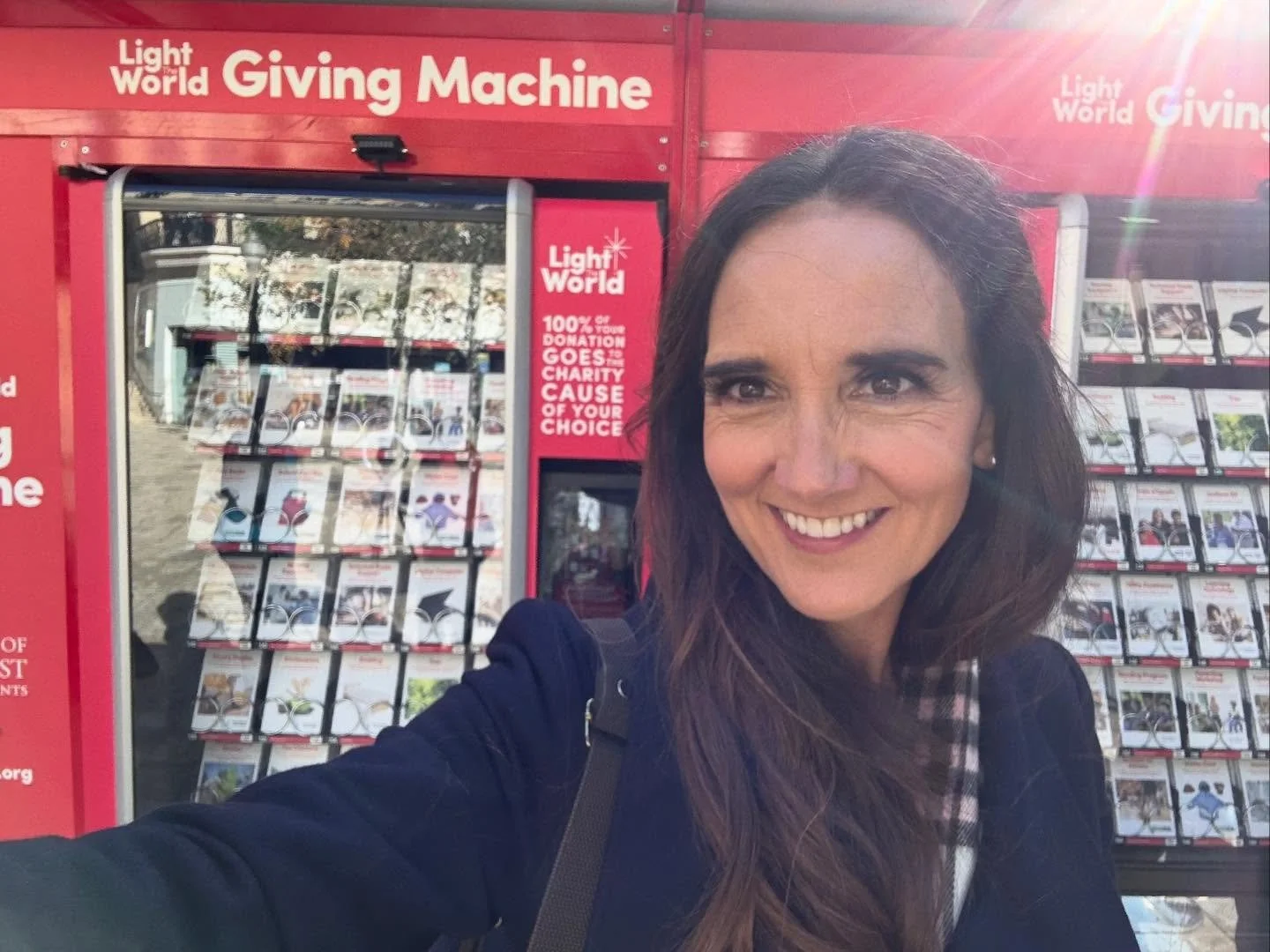 So thrilled to be able to perform at the Salt Lake City Giving Machine kick off event earlier today. I love the giving machines and the way they provide opportunities to bless so many lives every Christmas! 

It was special to be able to perform sele