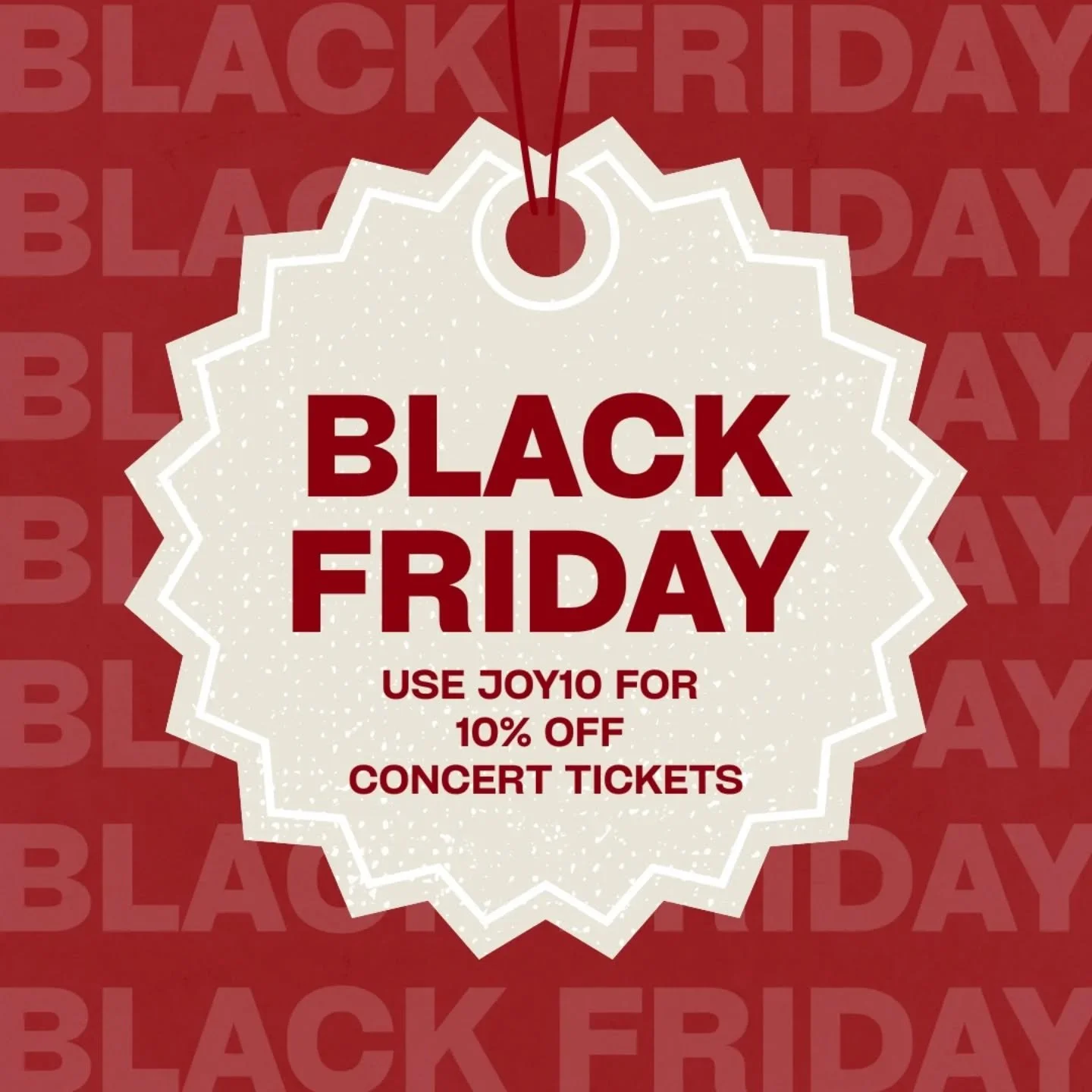 🎫 Black Friday SALE! Use code JOY10 for 10% off tickets to our December &quot;Joy to the World: A Sacred Celebration&quot; tour. 

🌲 This year's concert features mezzo soprano @angela_brower_mezzo , baritone @prestonkevinyates and many very talente