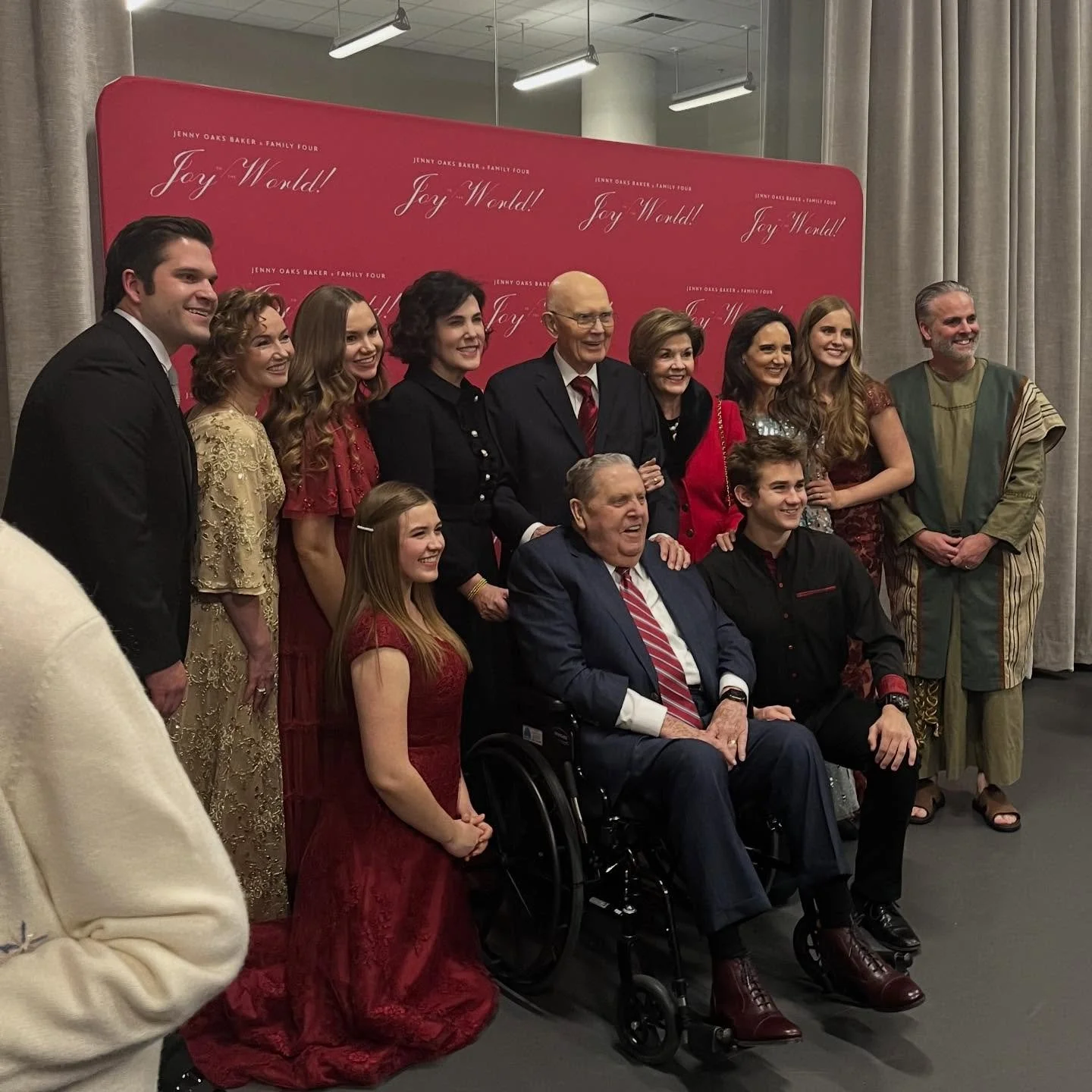 I was so grateful to be able to attend the funeral for President Jeffrey R. Holland yesterday. I was so inspired by the talks that spoke of his great love for his family, Jesus Christ and all of God&rsquo;s Children. This picture was taken last year 