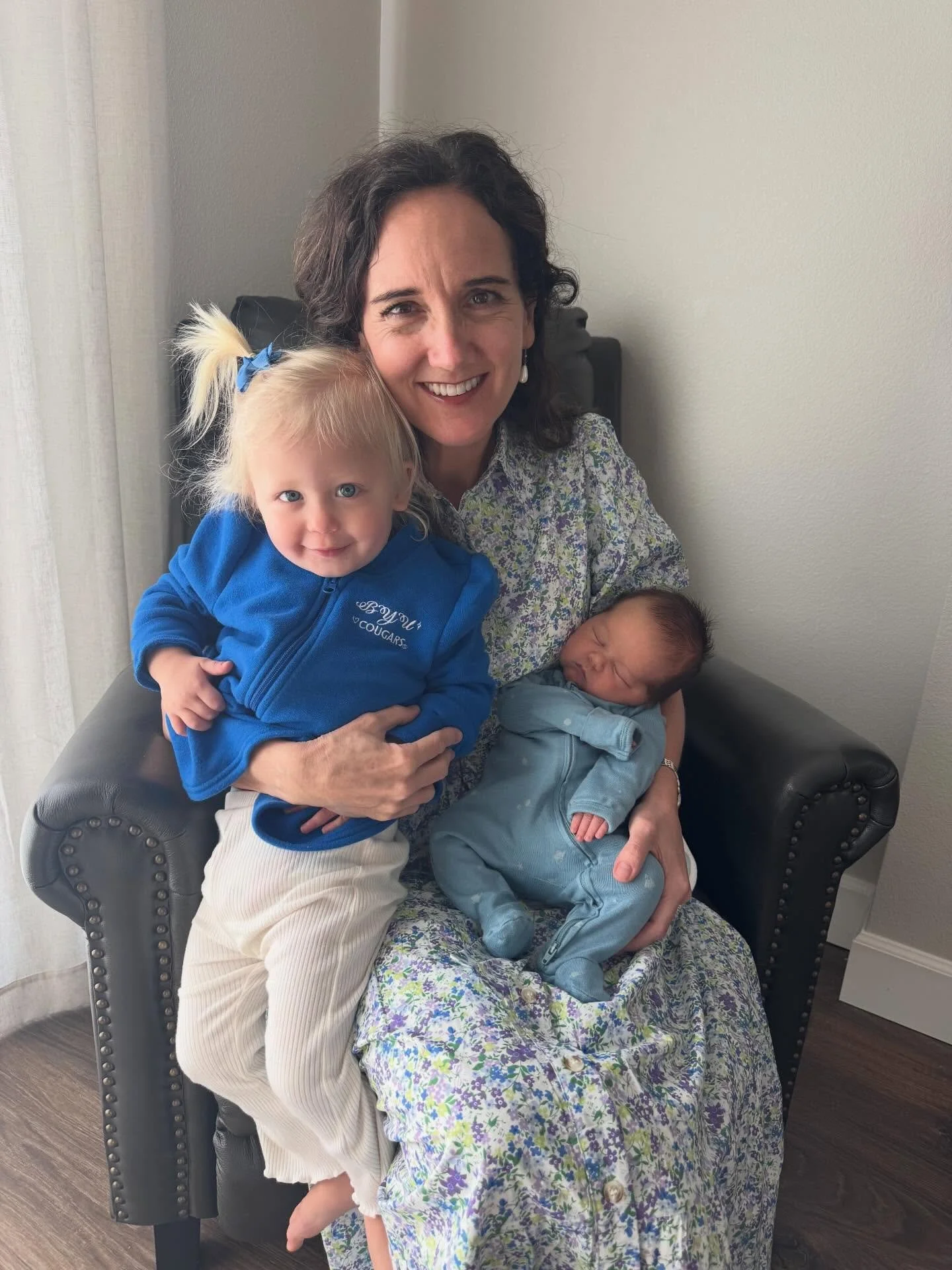 I just spent the past week with Laura and Caden and our two grandbabies- Claire and baby John. What a sweet and special time! I am so grateful for family and the joy it brings!