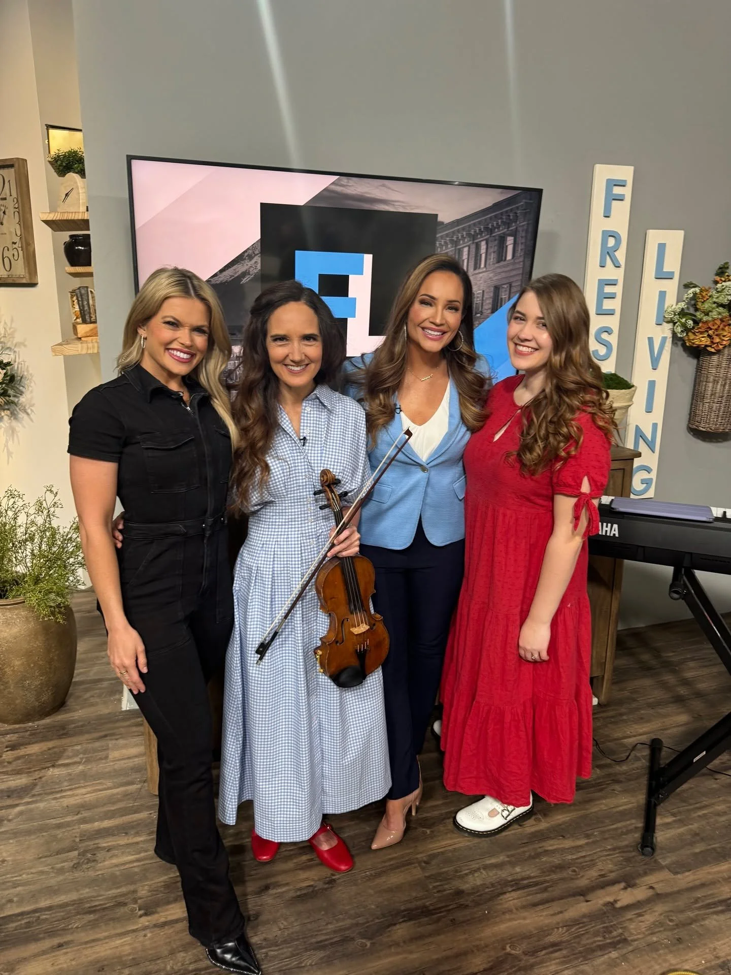 So grateful to be on KUTV Fresh Living today sharing American Mosaic 🎻🇺🇸

This show means so much to me, and I&rsquo;m incredibly thankful for the opportunity to bring this music and story to the stage at Tuacahn on April 10 &mdash; the same day t