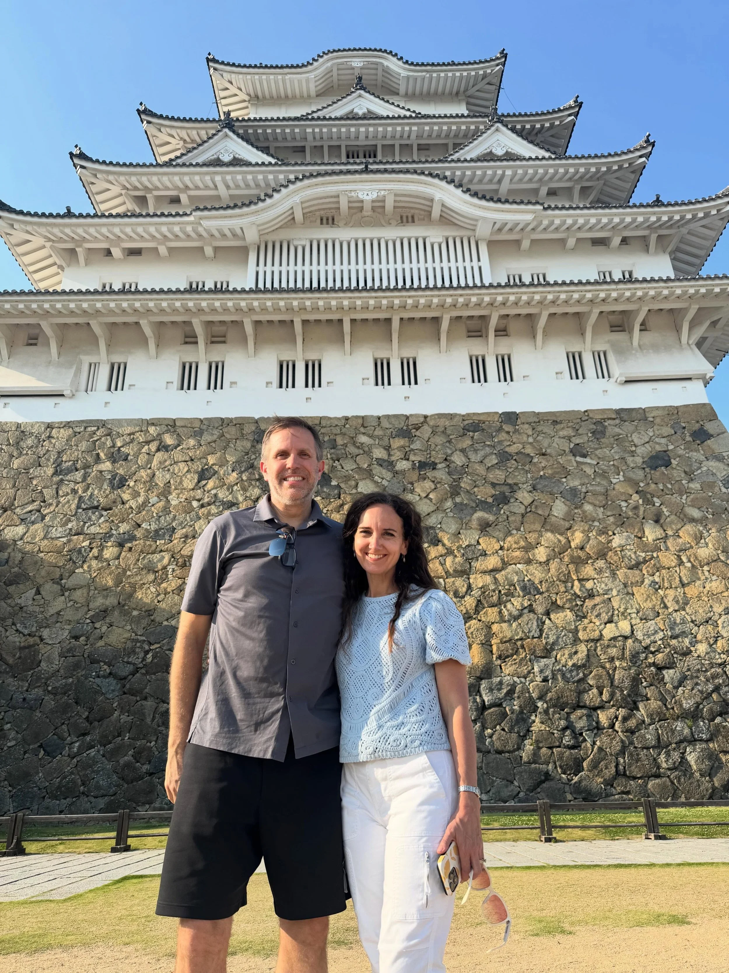 We have been spending the last few days in and around Osaka with our friends the Fugals. Highlights include driving go-carts through the city streets (one of the scariest things I have ever done&mdash;I spent the entire time praying for safety), visi