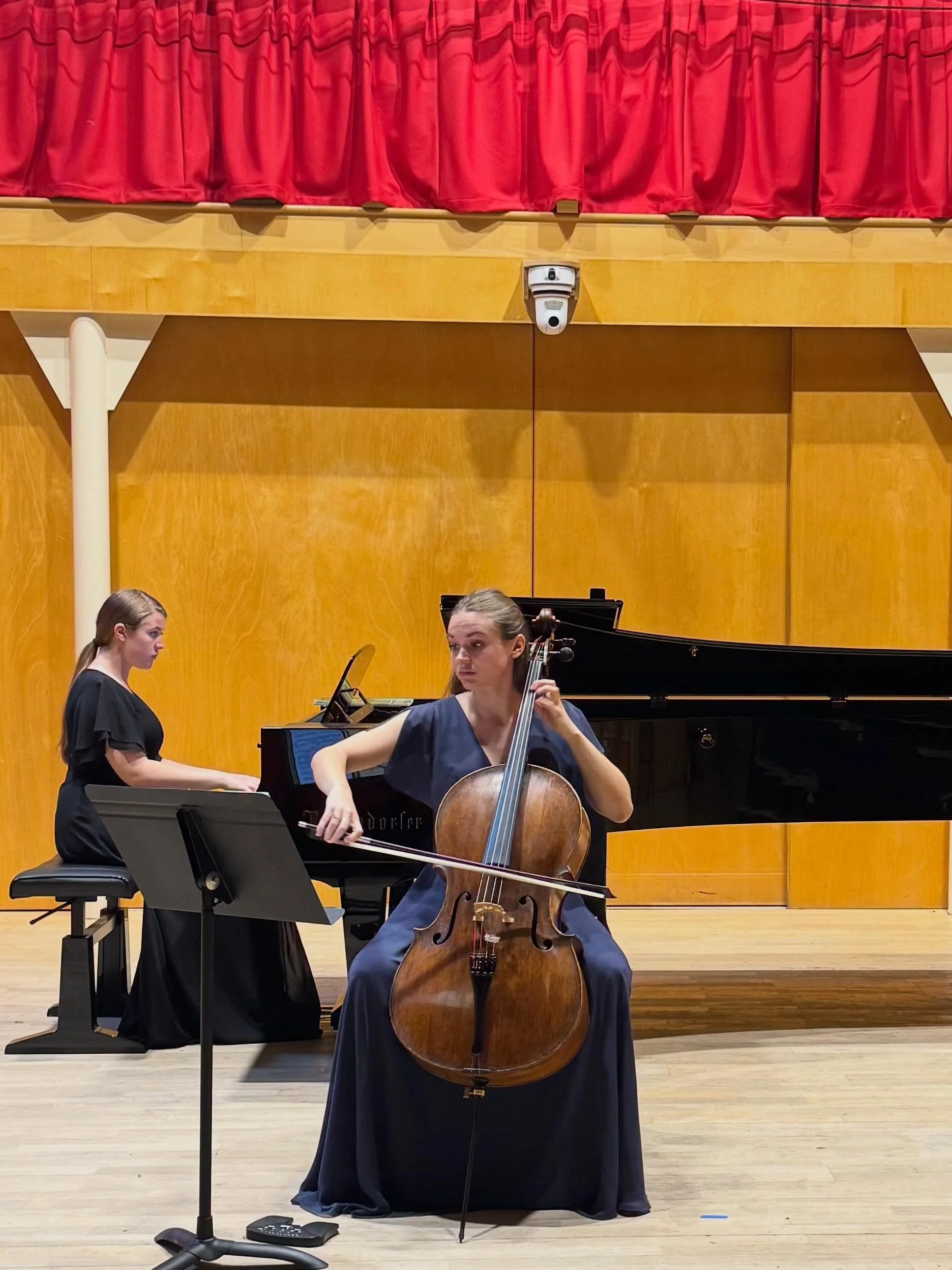 So grateful Matt and I were able to attend Sarah&rsquo;s end of year recital (accompanied by Hannah) at the Royal Conservatoire of Scotland (RCS) this week.  Hannah and Sarah both played brilliantly! I am so proud of our daughters for how hard they h