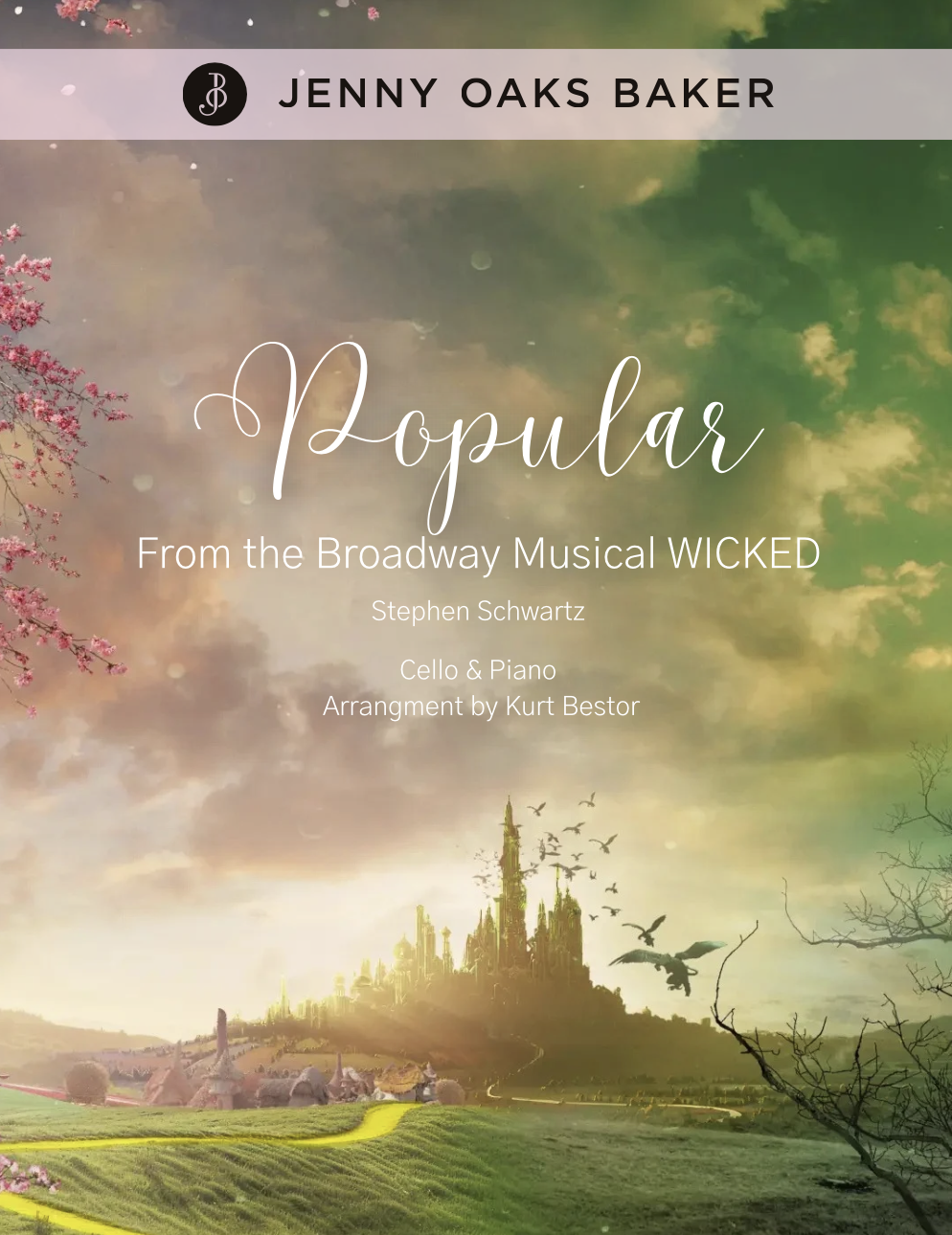 "Popular" from Wicked for Beginner Cello & Piano