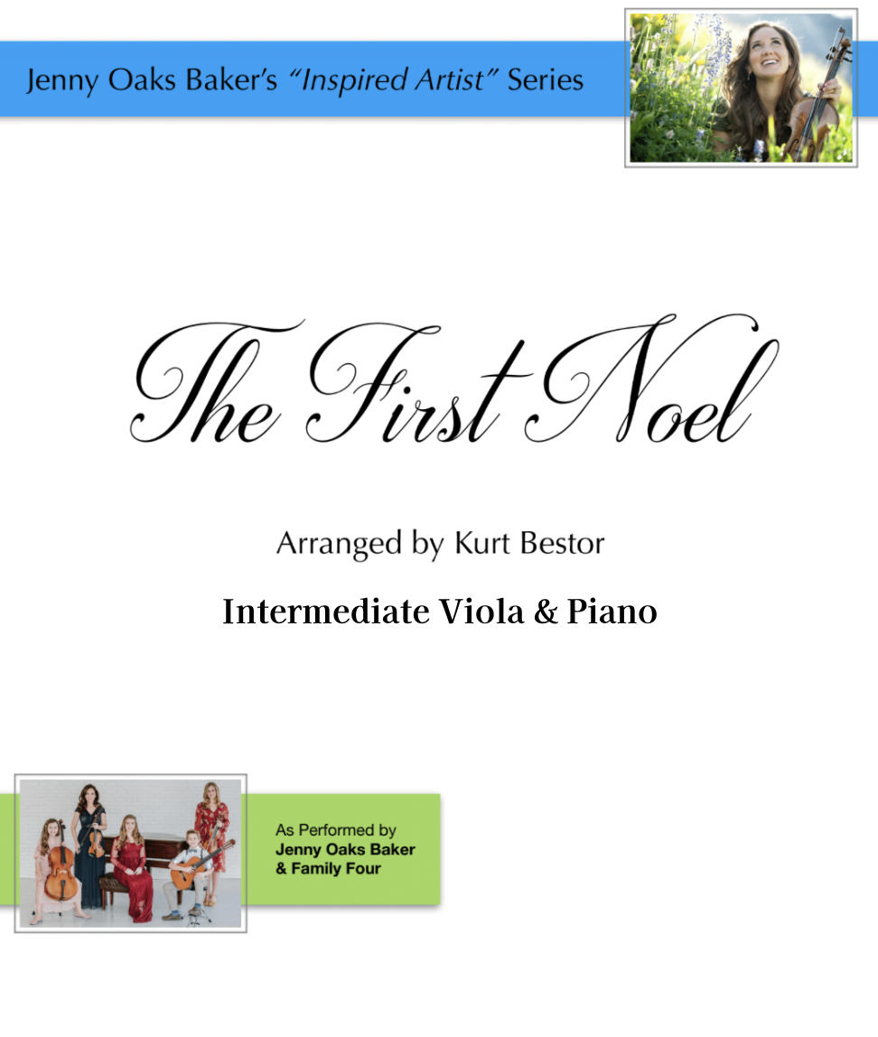 "The First Noel" - Intermediate Viola Workshop + Sheet Music