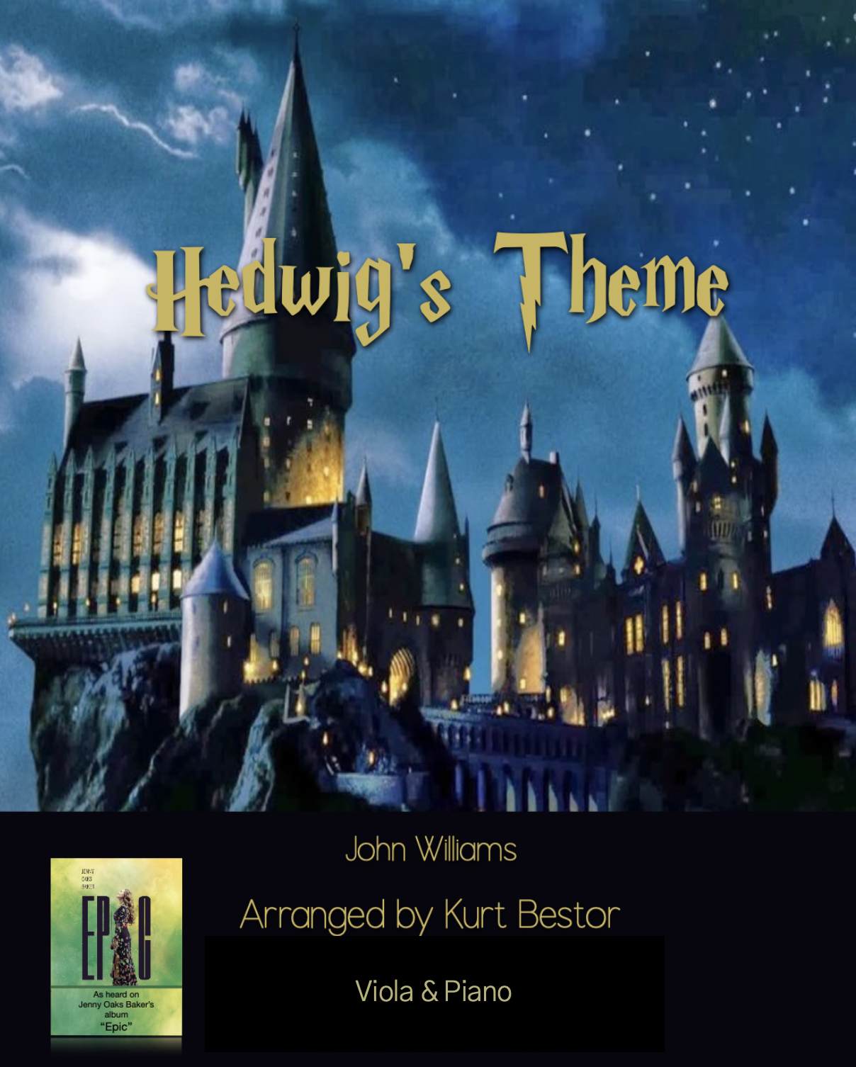 "Hedwig's Theme" from Harry Potter - Beginner Viola Workshop + Sheet Music