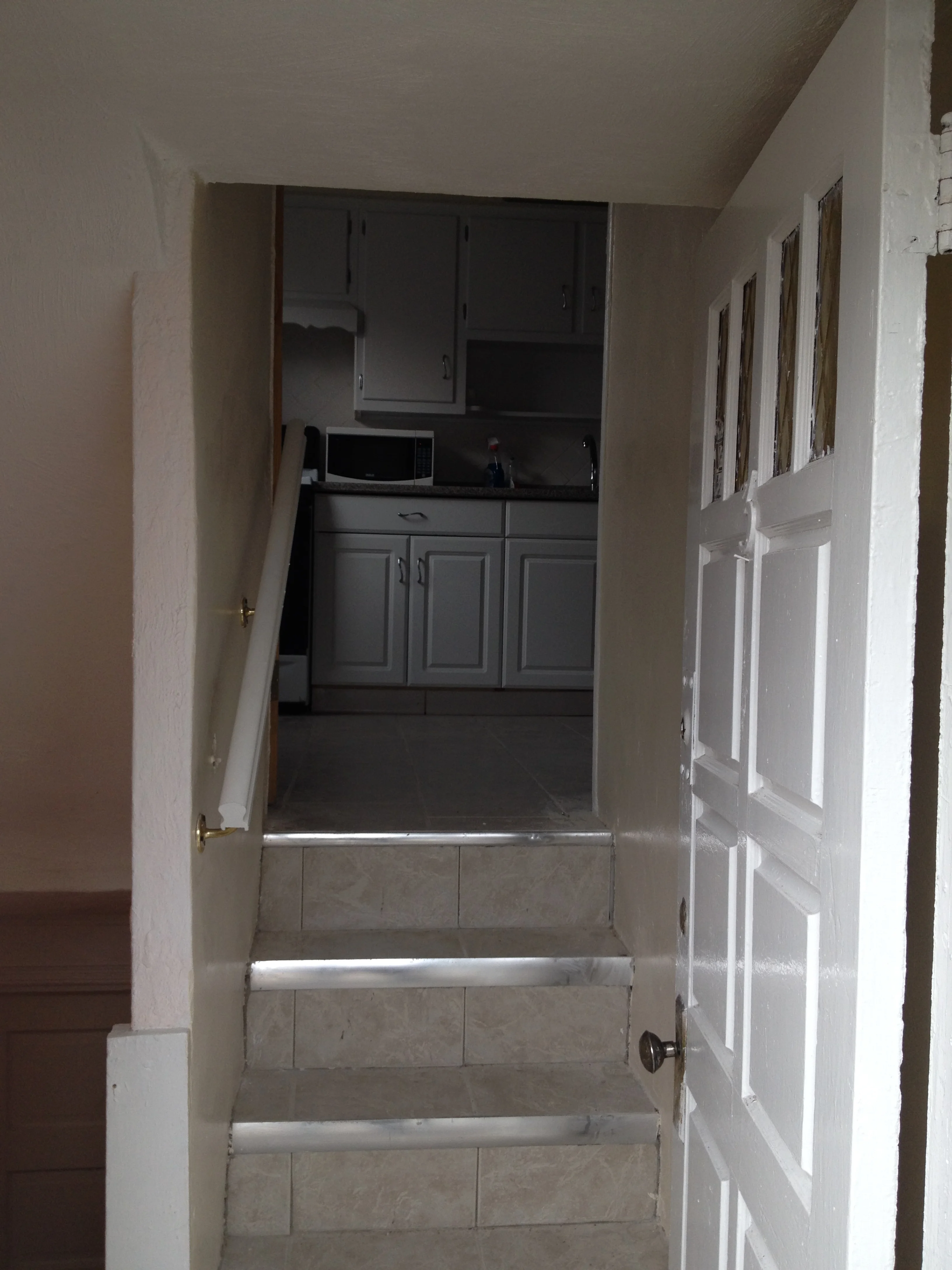 Apartment entrance (into kitchen)