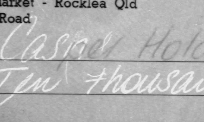 infrared luminescence revealing different writing implement