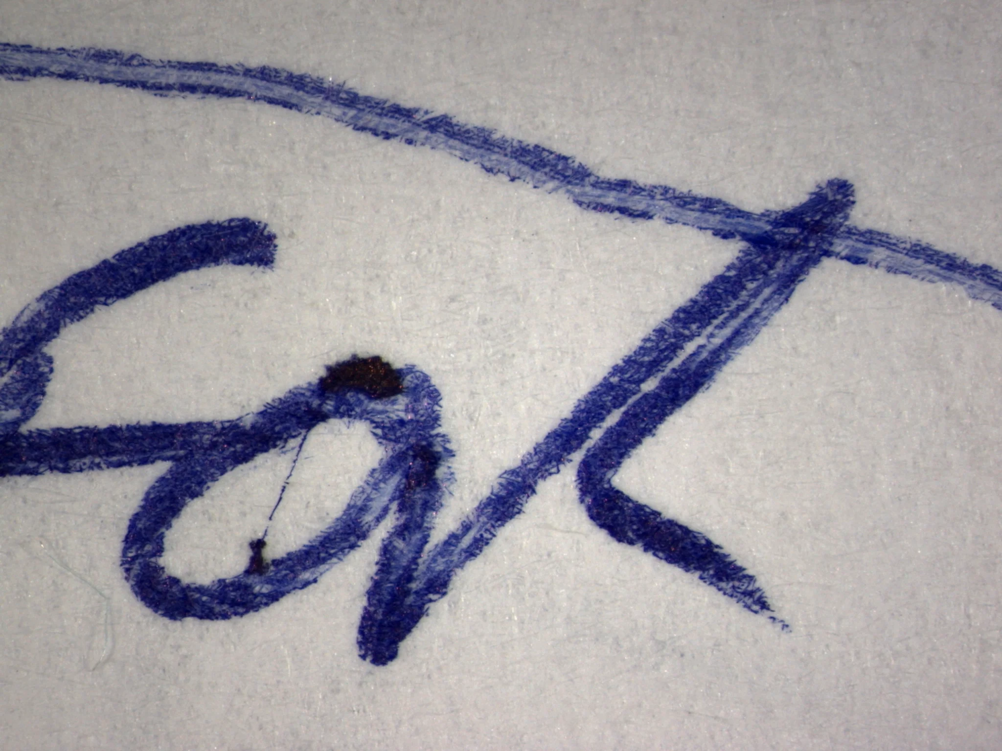 handwriting under laboratory examination