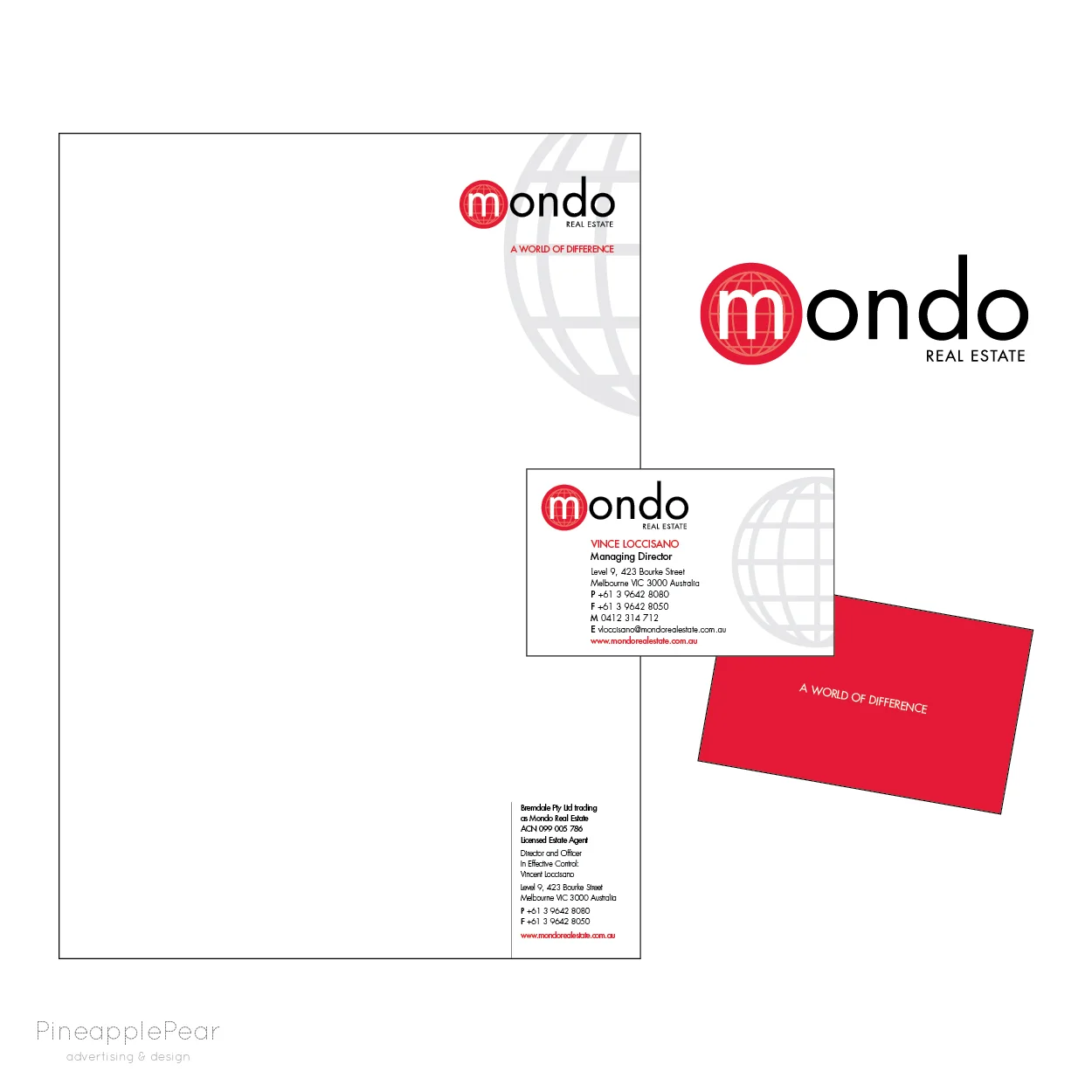 corporate stationery | letterhead and business card design