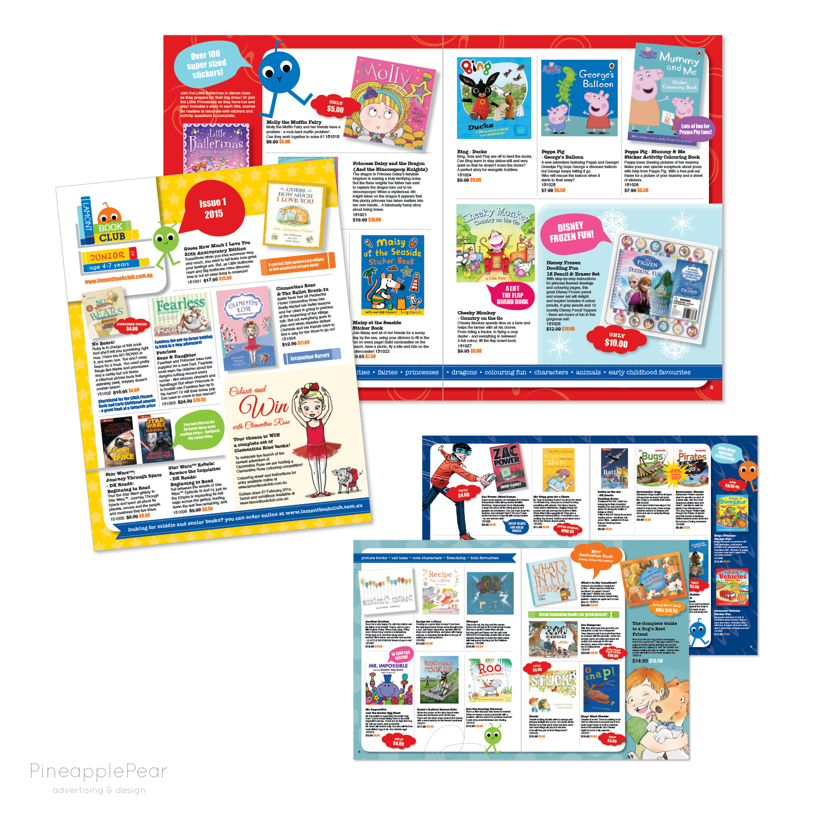Book Club Catalogue Design