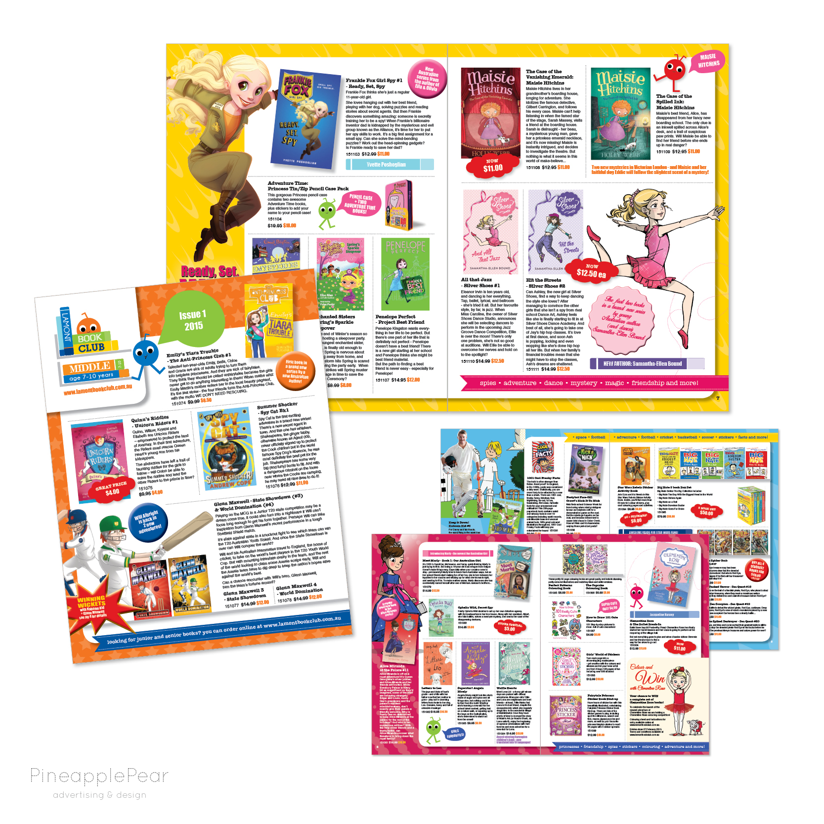 Book Club Catalogue Design