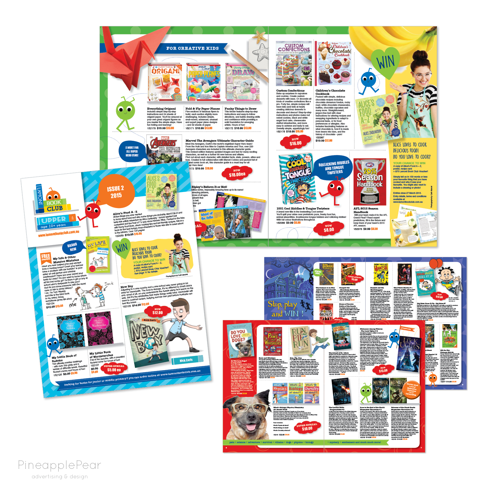Book Club Catalogue Design