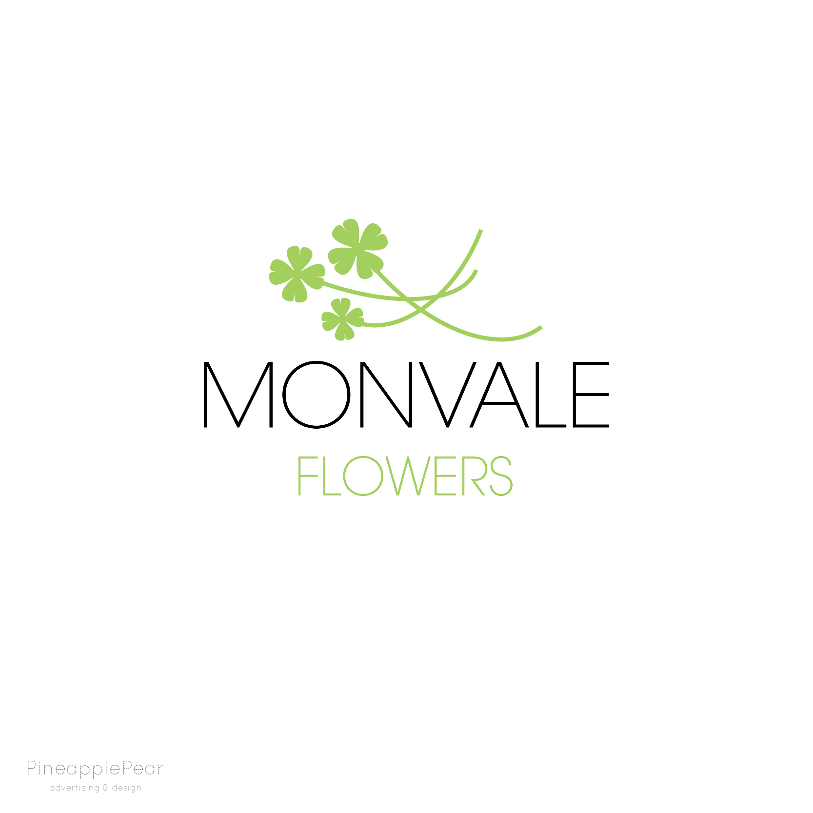 Logo Design | Monvale Flowers