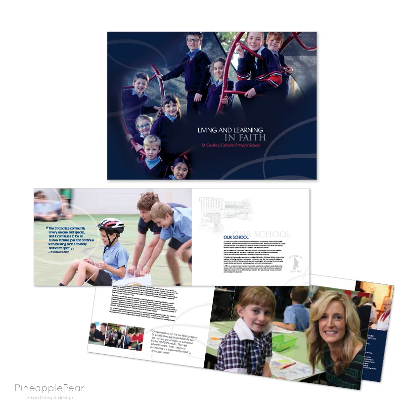School Brochure Design, Advertising Brochure for Primary Shool