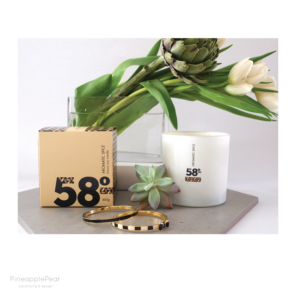 Packaging Design for 58 Degrees