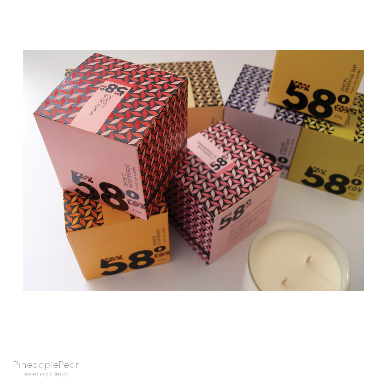 Packaging Design for 58 Degrees
