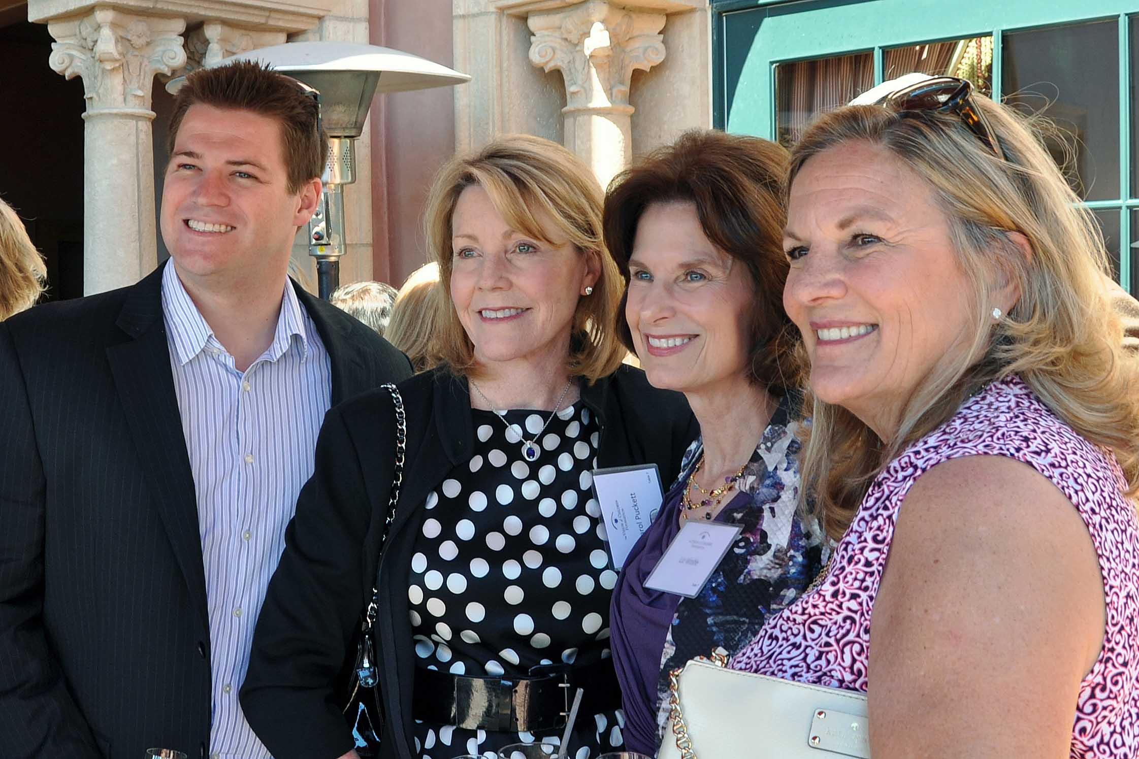 Chase Hardage, Carol Puckett, Liz Wolfe, Sue Higgins