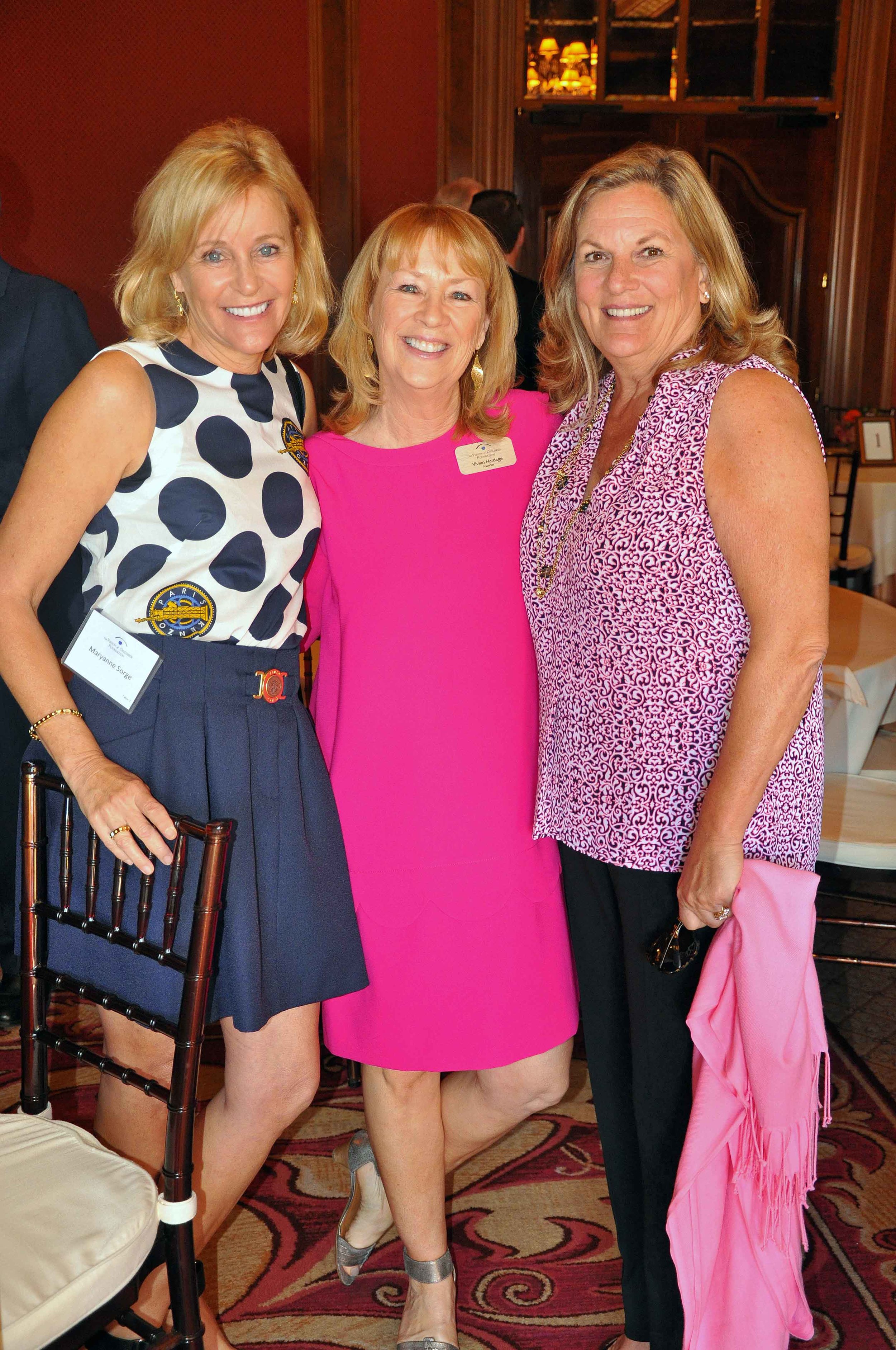 Maryanne Sorge, Vivian Hardage, Sue Higgins