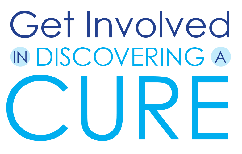 get involved in discovering a cure