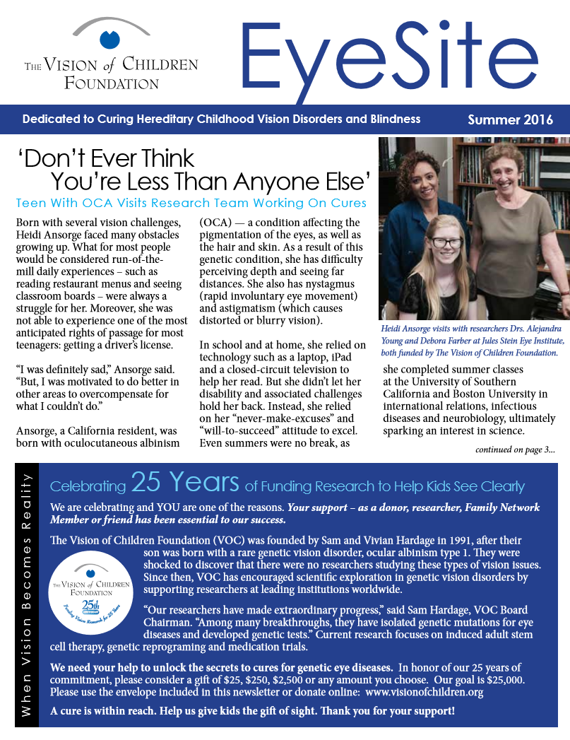 2016 newsletter cover