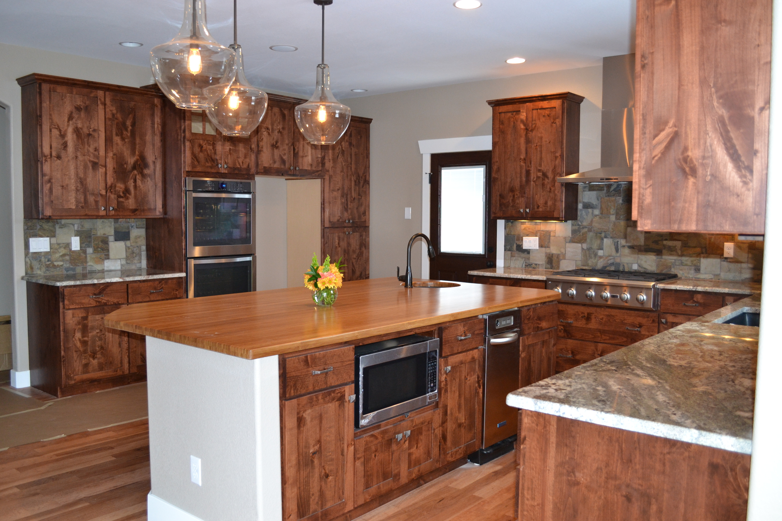 Kitchen Knotty Alder First Call Cabinets