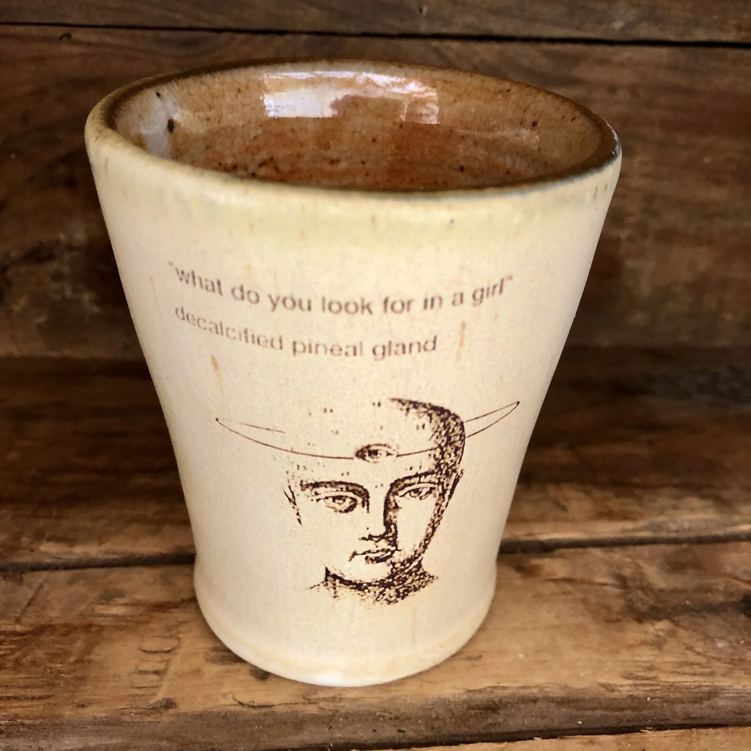 decalcified pineal glad cup