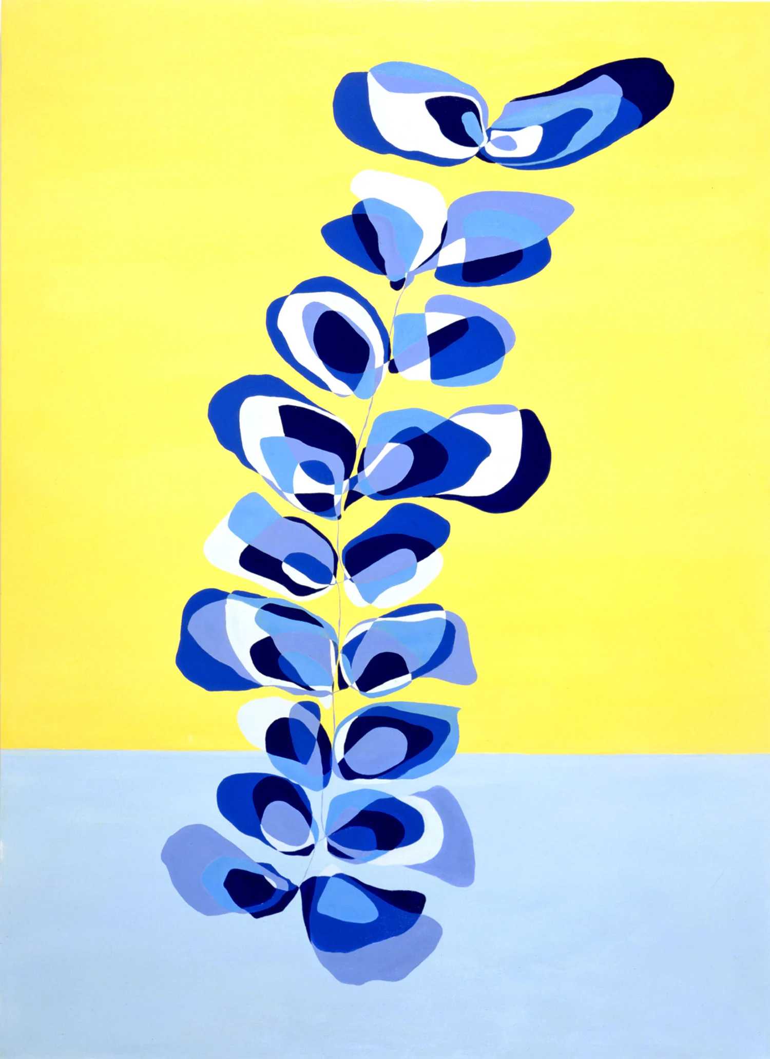 "Undulating Blue"