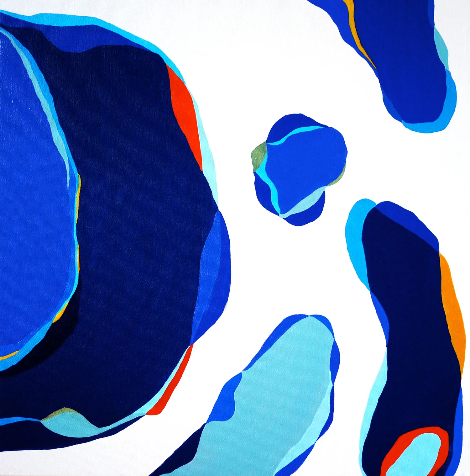 "Blue to blue"
