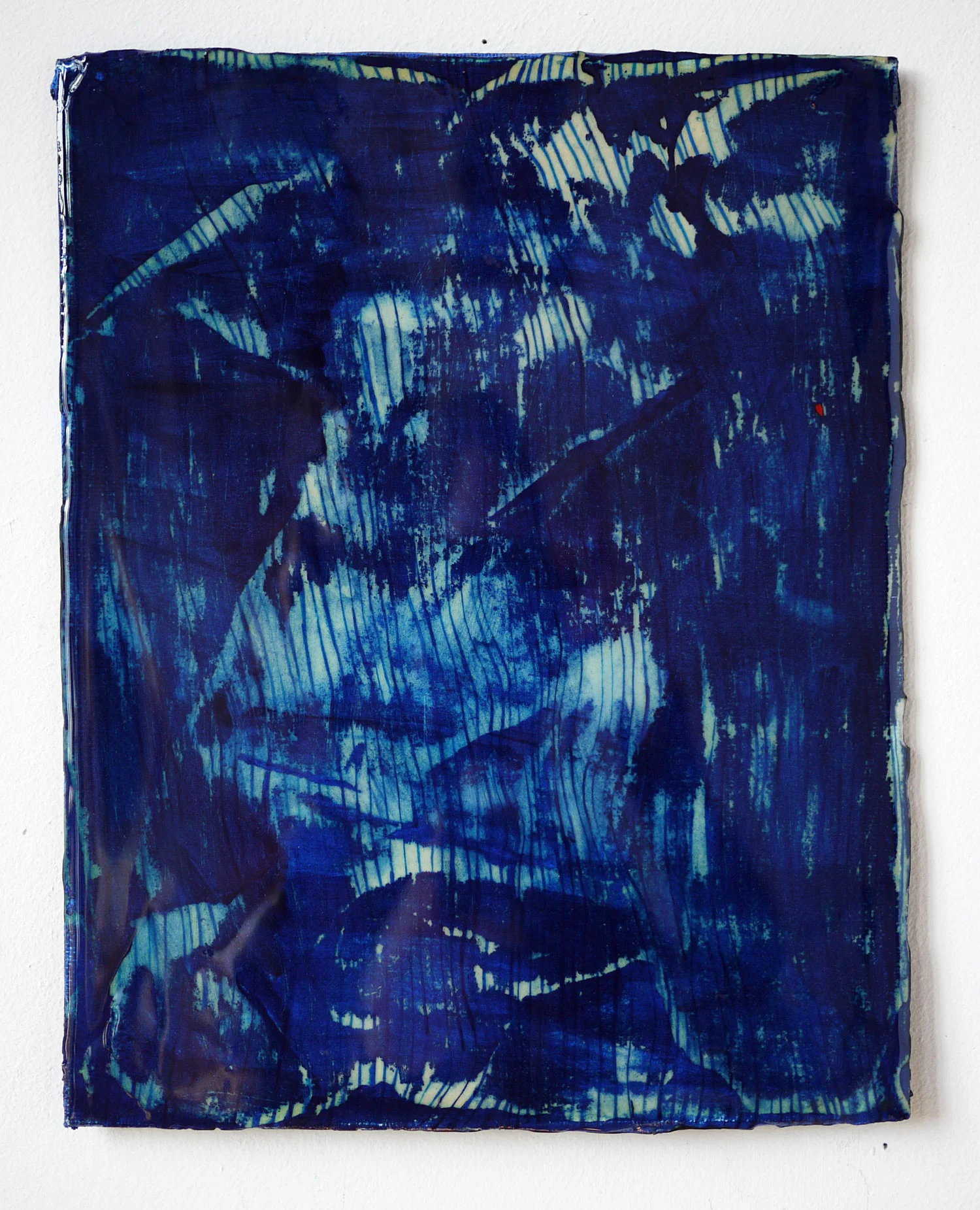 "Lines over blue II"