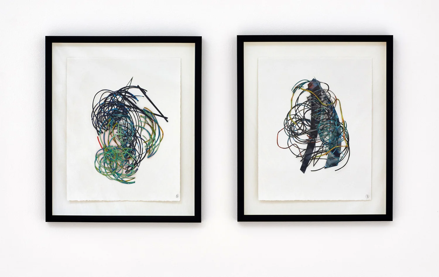 Untitled III and IV (color cut ups), 2015