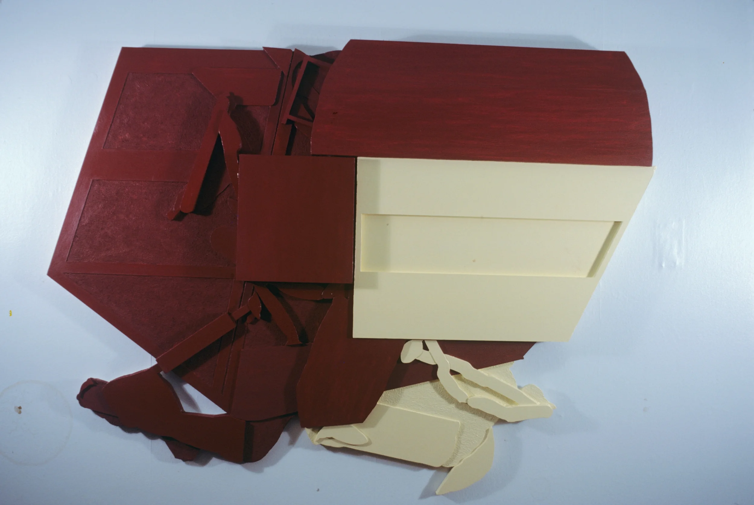 Untitled #10, 1986, 41"H x 54"W, Mixed Media