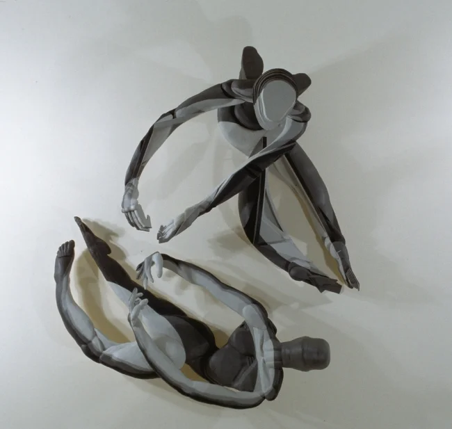 Untitled #8, 1997, 60"H x 53"W x 17"D, Wood/Paint