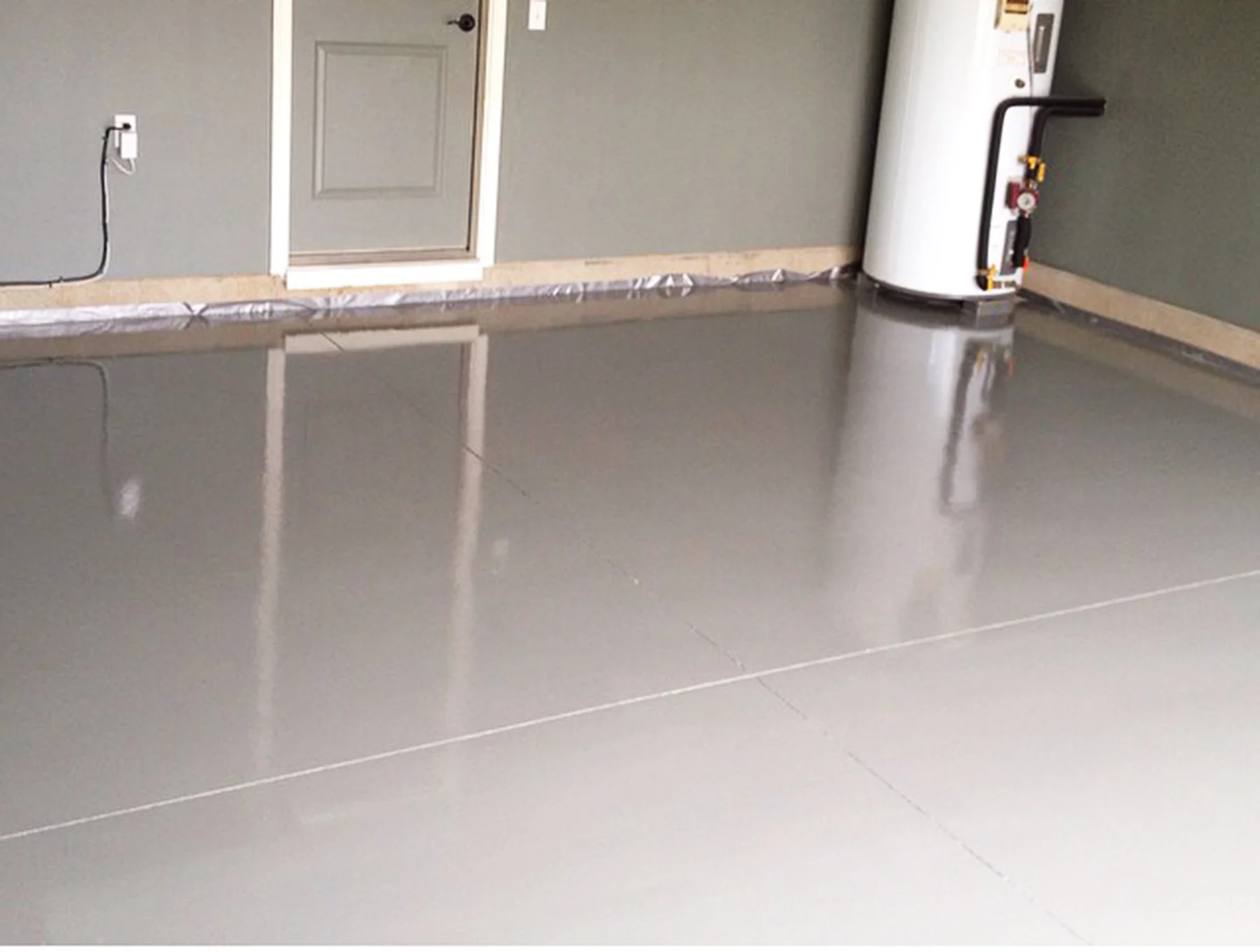 Epoxy garage floors