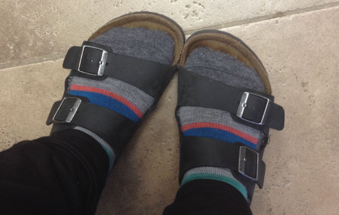1.28.15 - Birkenstock Socks