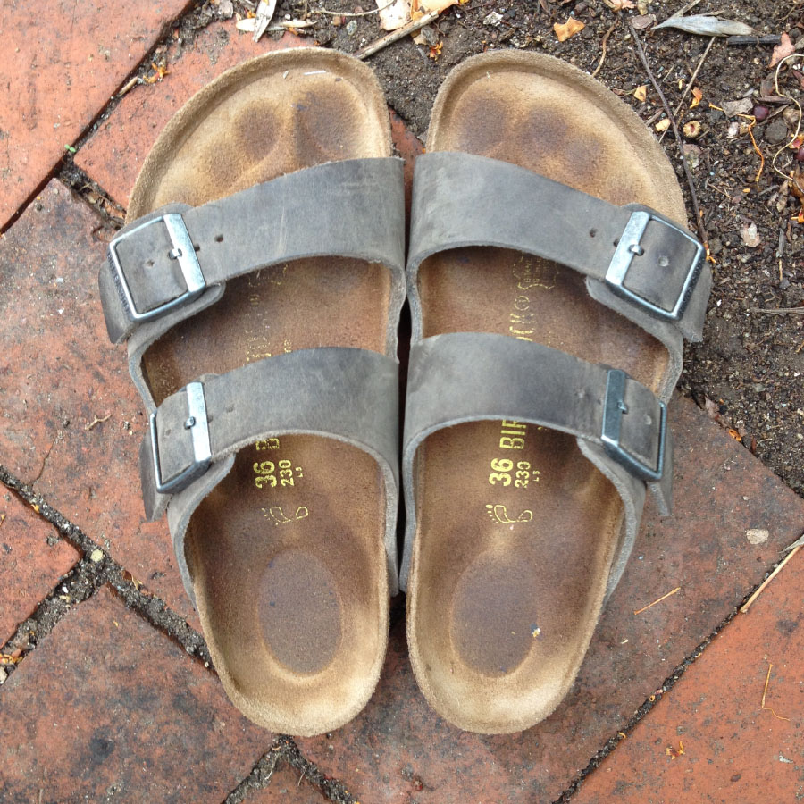 breaking in birkenstocks