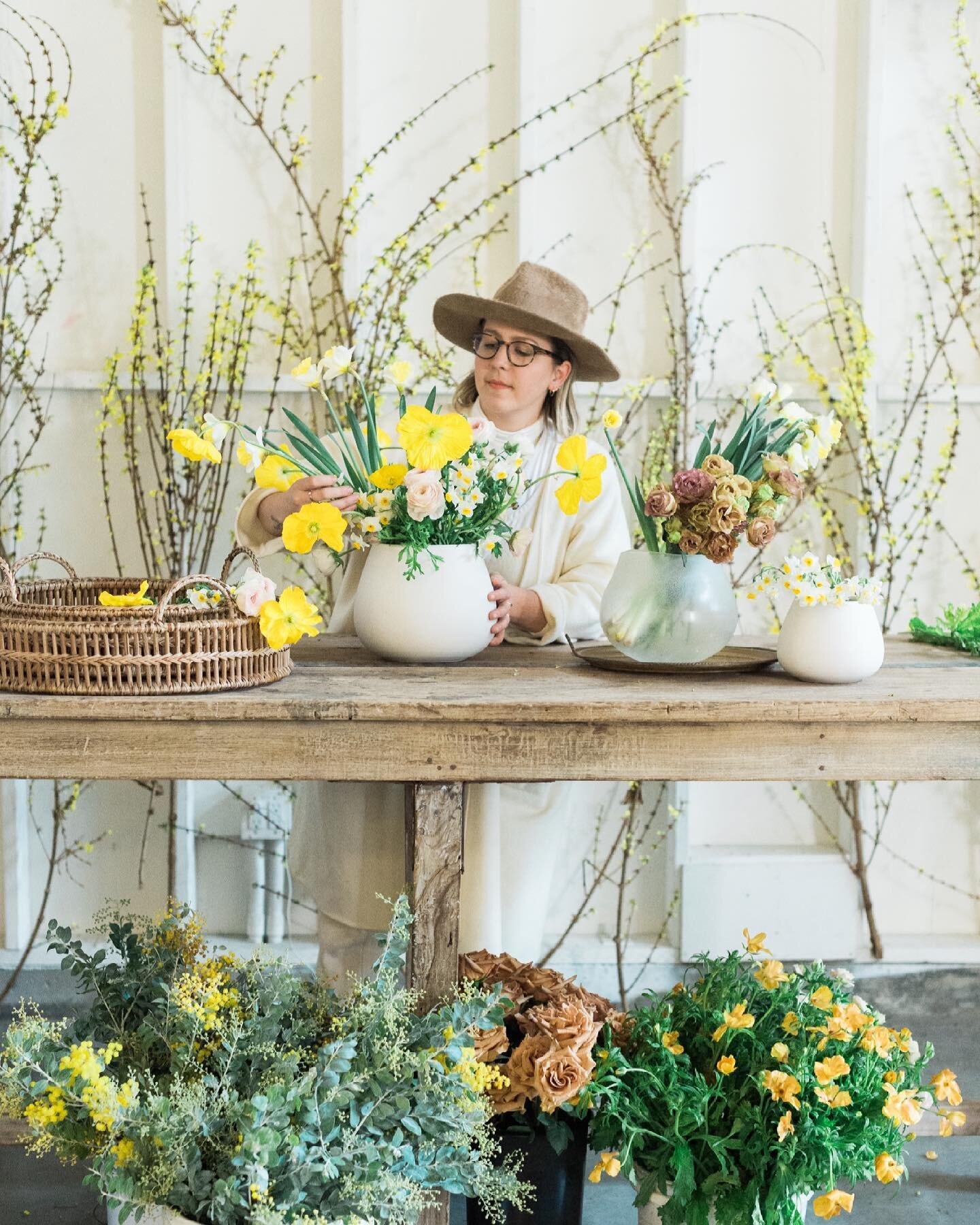 I miss days like these. On set, in the zone, makin&rsquo; shit a reality like a real life flower fairy godmother✨ image by @lorelymeza from en editorial produced by @24carrotscatering @carizzarose @arpi_matevosyan