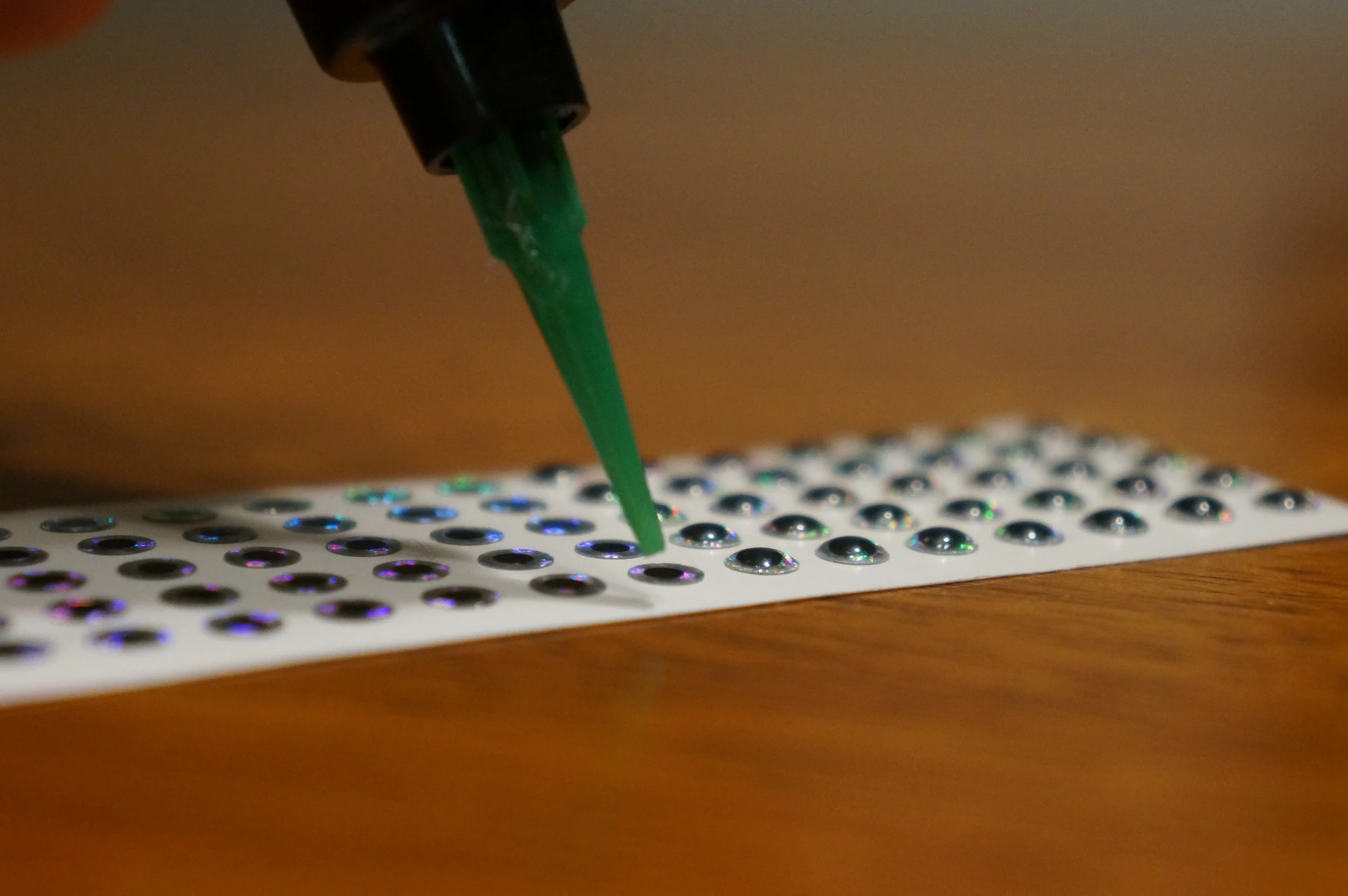 After putting on a layer of uv epoxy, be sure to set it out in direct sunlight for at least an hour.