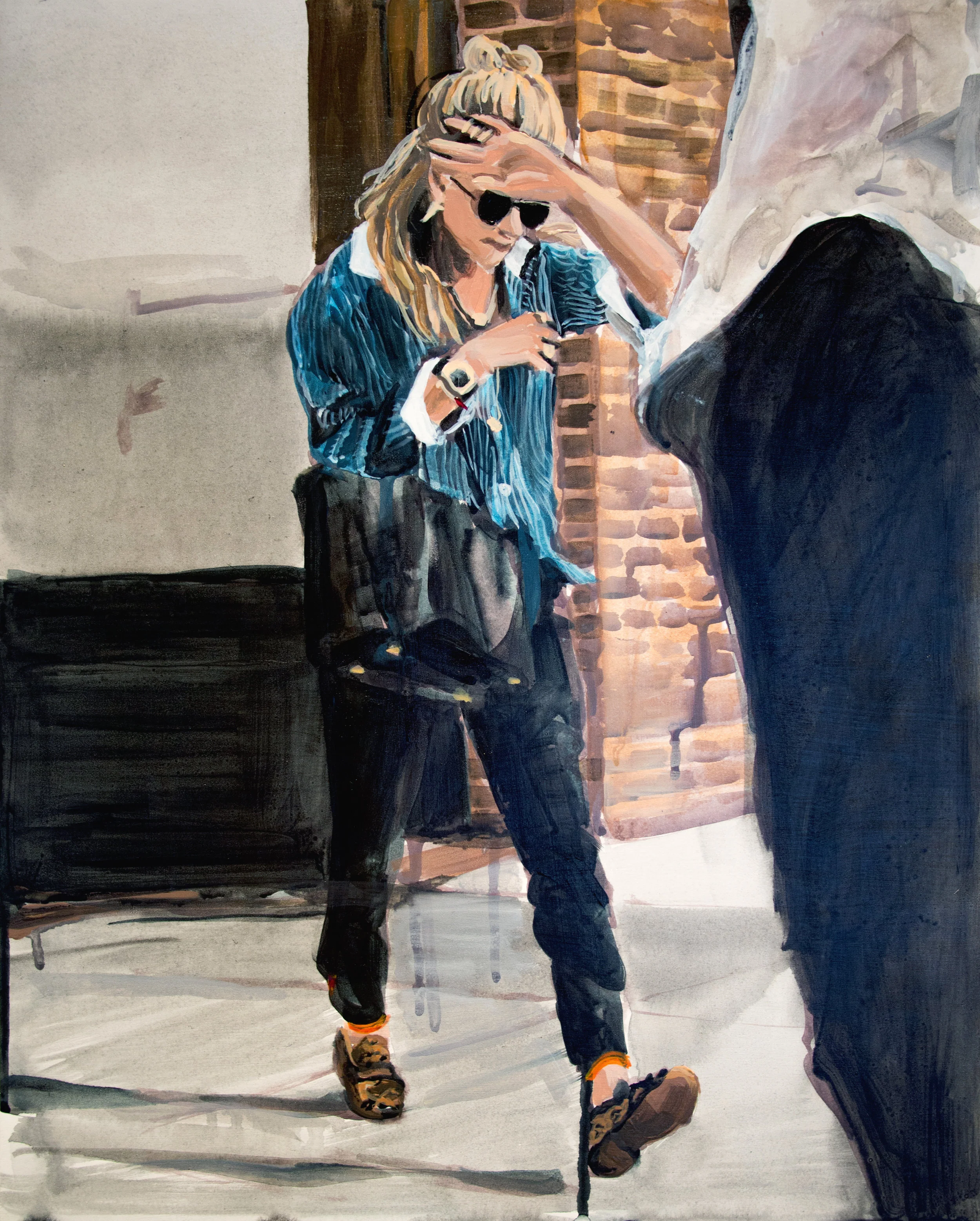 The Olsen Twins Hiding From The Paparazzi Laura Collins