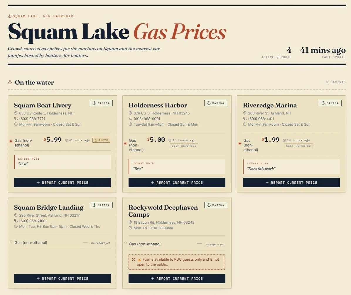 Squaim Squam Lake Map App — Portland Drone Service | LionEye Aerials