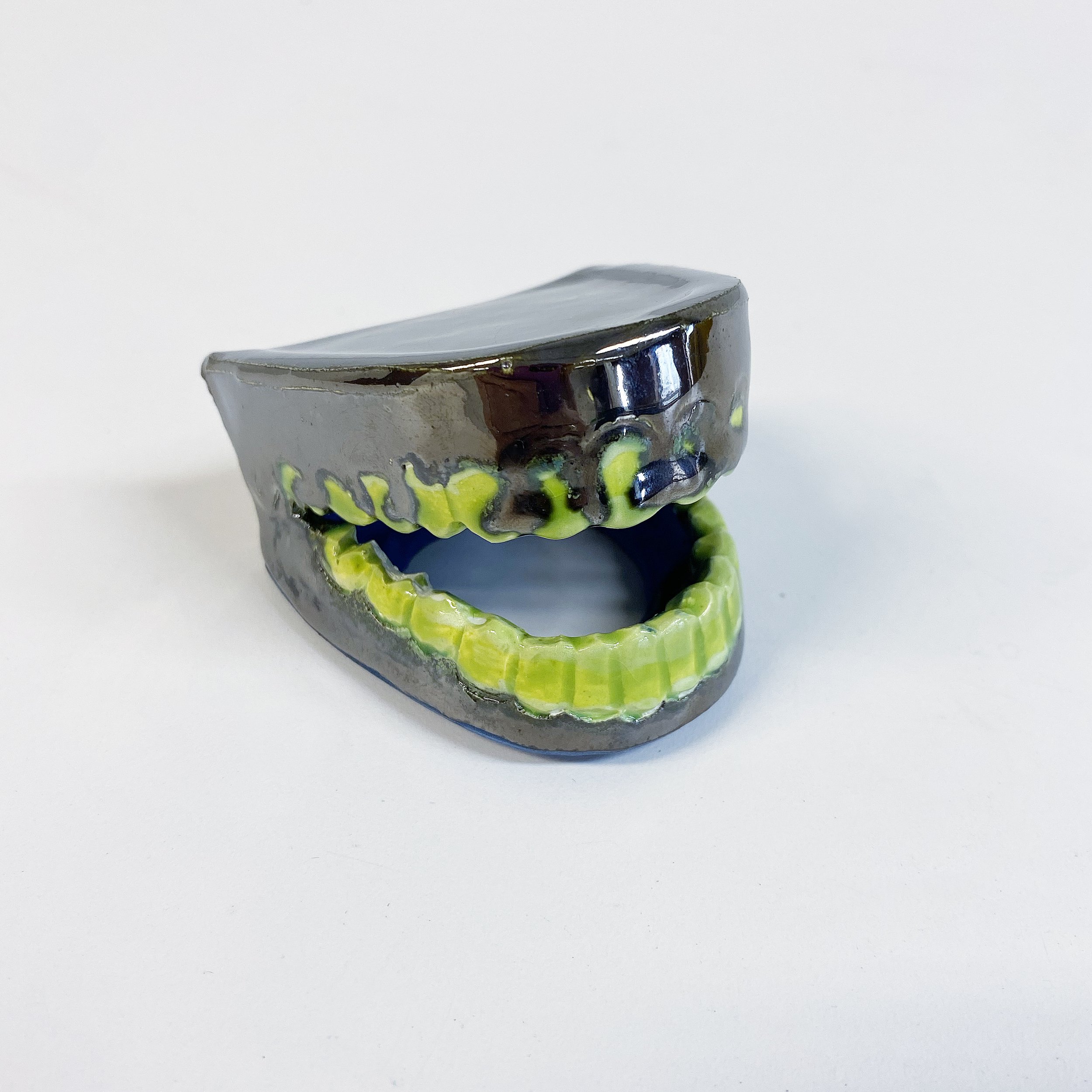 Chattering Teeth: Mirror Drip/Green Screech (Copy)