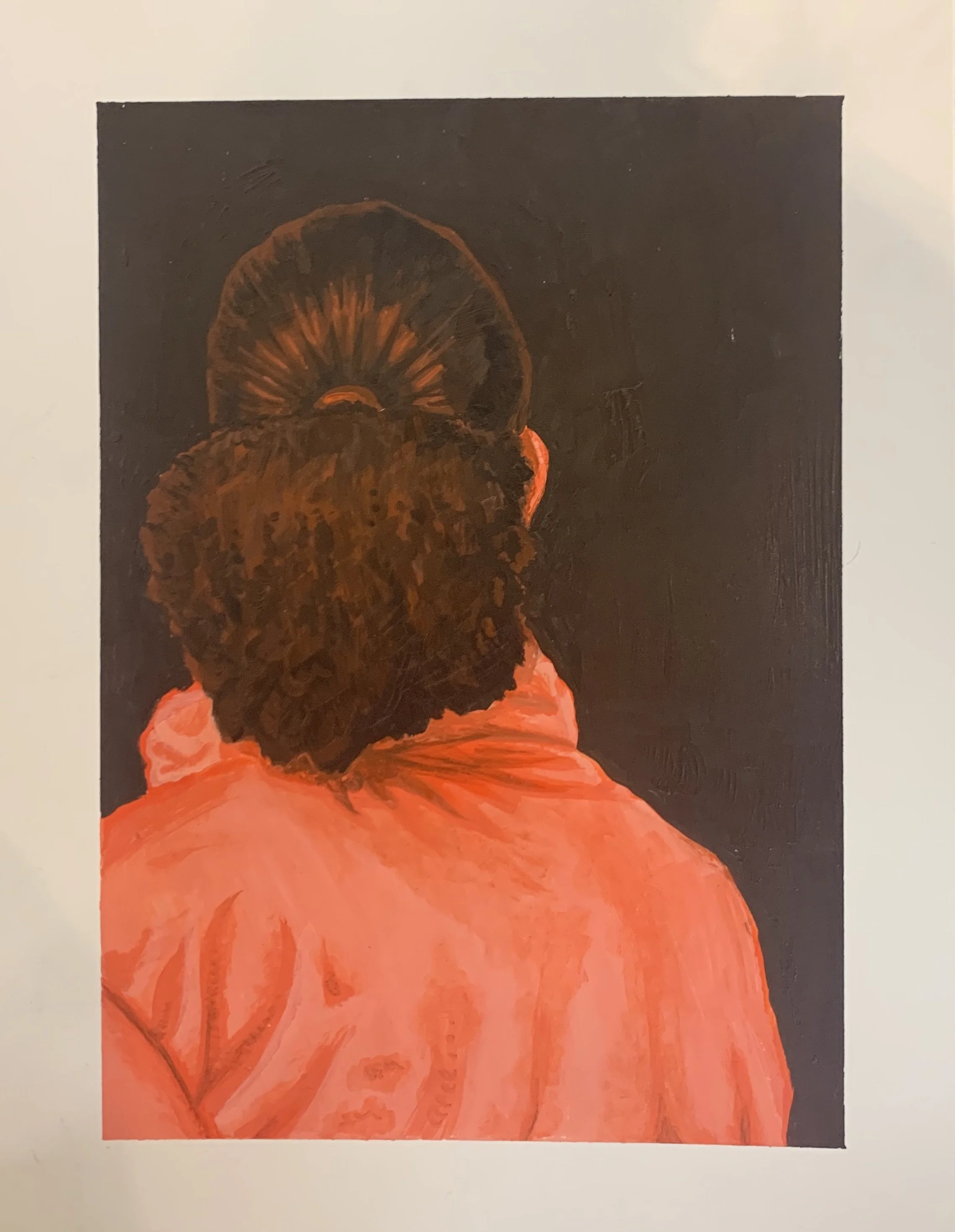  Amber Alexander  Color Value Scale Portrait  2021 
