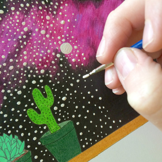 Plenty of time for painting galaxies, please!