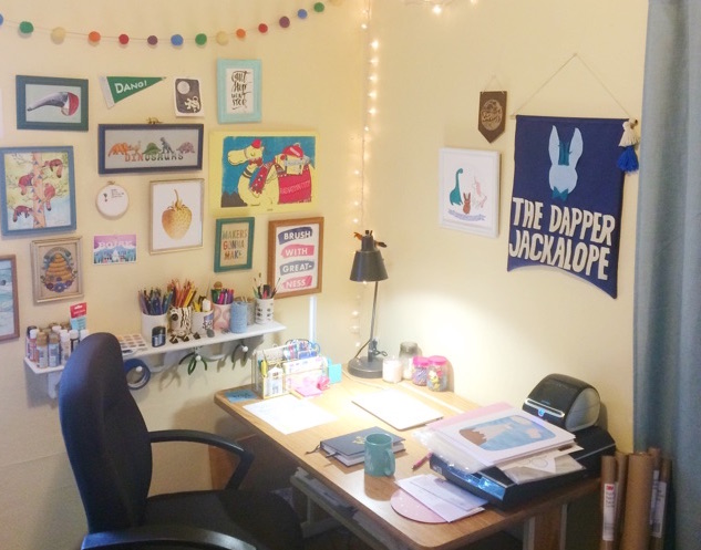 Coming soon: a post about how I built the space all this happens in!